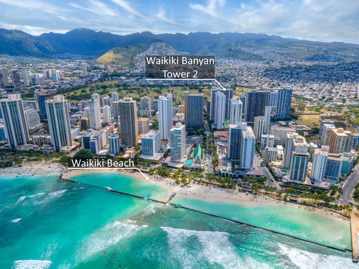 Waikiki Escapade Mountain Views Condo, Steps To Beach With Parking Perk ホノルル エクステリア 写真