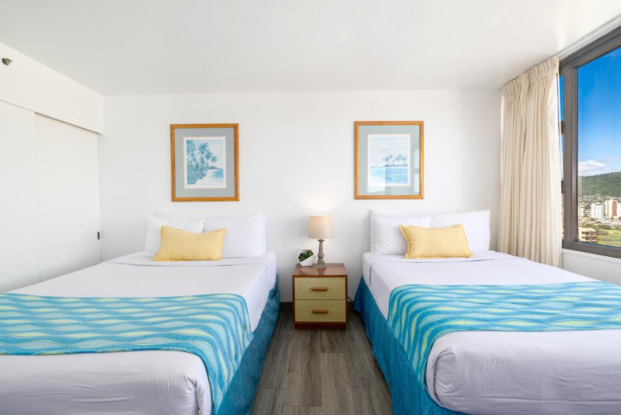 Waikiki Escapade Mountain Views Condo, Steps To Beach With Parking Perk ホノルル エクステリア 写真